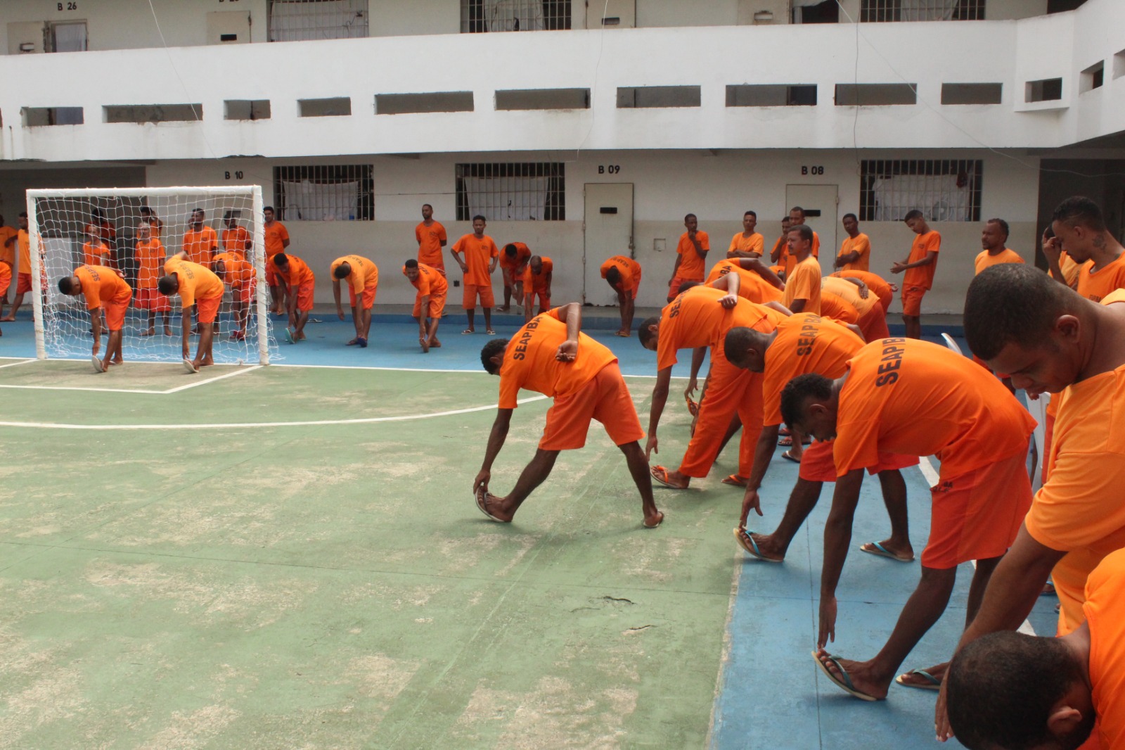 Campanha Janeiro Branco promove saúde mental no presídio de Lauro de Freitas